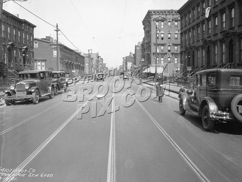 Marcy Avenue, north to Pulaski Street, 1931