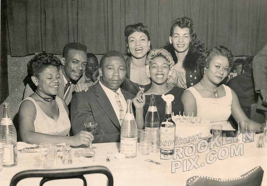 Scene at Club Baby Grand, 1274 Fulton Street, 1950s