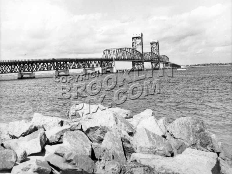 Marine Parkway (Gil Hodges) Bridge between the Rockaways and Brooklyn, 1938 Old Vintage Photos and Images