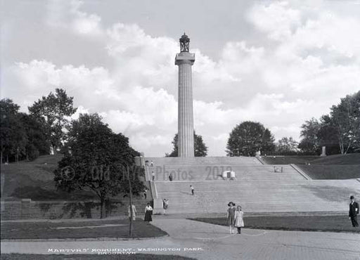 Martyrs Monument Washington Park Old Vintage Photos and Images