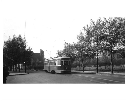 McCarren Park Trolley 1948 Old Vintage Photos and Images