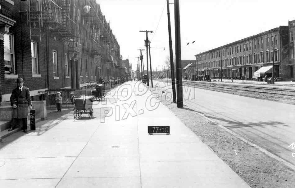 McDonald Avenue looking south to Avenue C, 1929 Old Vintage Photos and Images