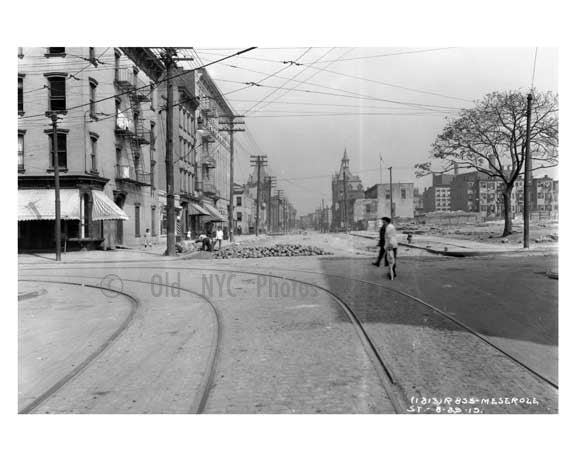 Meserole Street - Williamsburg - Brooklyn, NY  1918 I Old Vintage Photos and Images