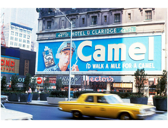 Midtown Camel billboard Old Vintage Photos and Images