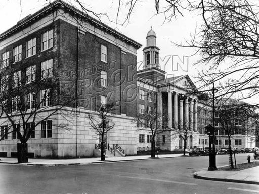 Midwood High School, Glenwood Road at Bedford Avenue, 1940 Old Vintage Photos and Images