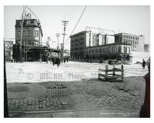 Morris Ave & 138th Street - South Bronx NYC 1914 Old Vintage Photos and Images