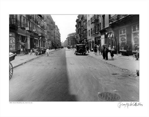 Mott Street Manhattan 1929