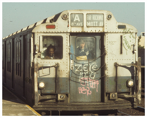 A Train 8th Ave, Far Rockaway Mott Ave - 1970s