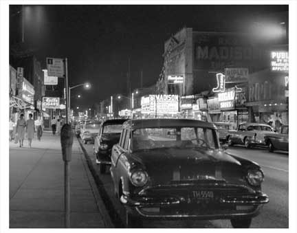 Myrtle Ave & Palmetto St Bushwick Brooklyn NY Old Vintage Photos and Images