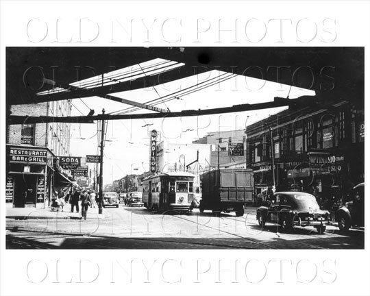 Myrtle Avenue, Bushwick Ridgewood 1941 Old Vintage Photos and Images