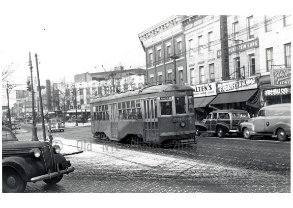 Myrtle & Cypress Ave - Richmond Hill Train passing through Old Vintage Photos and Images