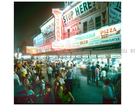 Nathans on the boardwalk Old Vintage Photos and Images