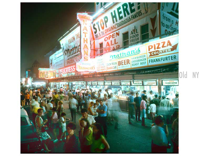 Nathans on the boardwalk Old Vintage Photos and Images