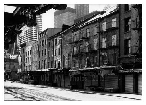 Near Fulton Fish Market 1950's Old Vintage Photos and Images