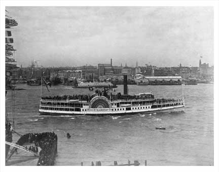 New Haven Iron Steamboat Old Vintage Photos and Images