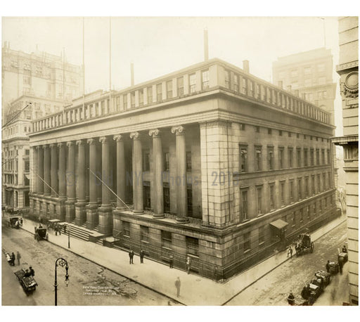 New York Custom House 1902 Old Vintage Photos and Images