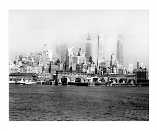 New York Skyline Old Vintage Photos and Images