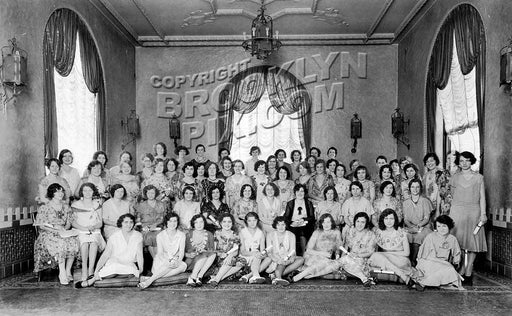 New York Telephone Company employees at Hotel Granada, 1930 Old Vintage Photos and Images