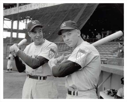 New York Yankees Mickey Mantle & Joe DiMaggio - 1950s