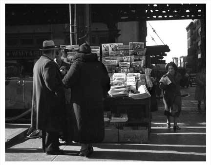 Newpaper Vendor Old Vintage Photos and Images