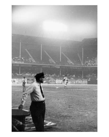 Night Game at Ebbets Field - Brooklyn NY 1957