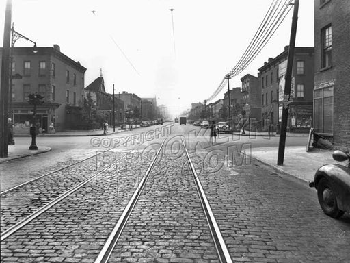Ninth Street southwest to Third Avenue (Gowanus), 1947 Old Vintage Photos and Images