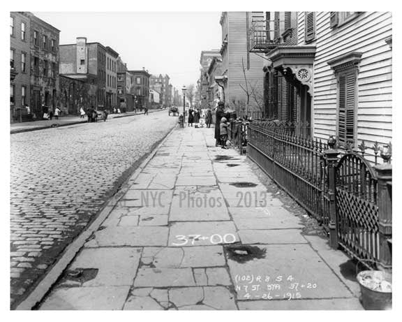 North 7th Street - Williamsburg Brooklyn, NY 1916 X6 Old Vintage Photos and Images