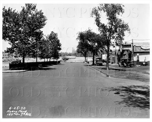 North from 150th Street & 7th Ave Manhattan NYC 1930 Old Vintage Photos and Images