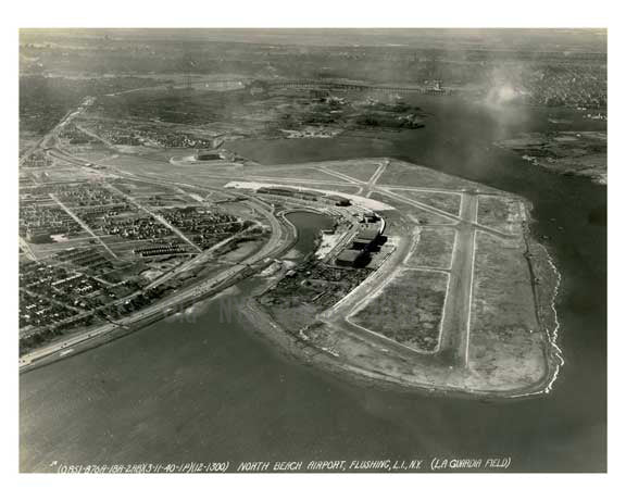 Northbeach Airport - before it was renamed La Guardia- Flushing - Queens NY Old Vintage Photos and Images