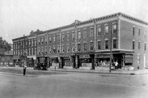 Northeast corner Coney Island Avenue and Avenue J, 1922 Old Vintage Photos and Images