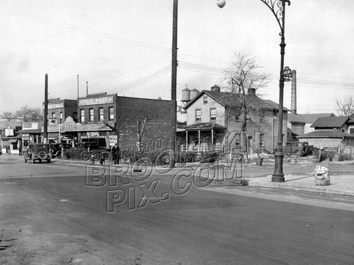 Northwest corner of Avenue M and East 17th Street, c.1930 Old Vintage Photos and Images