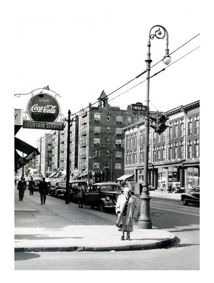 Nostrand Avenue at Lincoln Road. May 8, 1949 Old Vintage Photos and Images