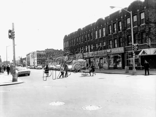 Nostrand Avenue looking south from Glenwood Road, 1967 Old Vintage Photos and Images