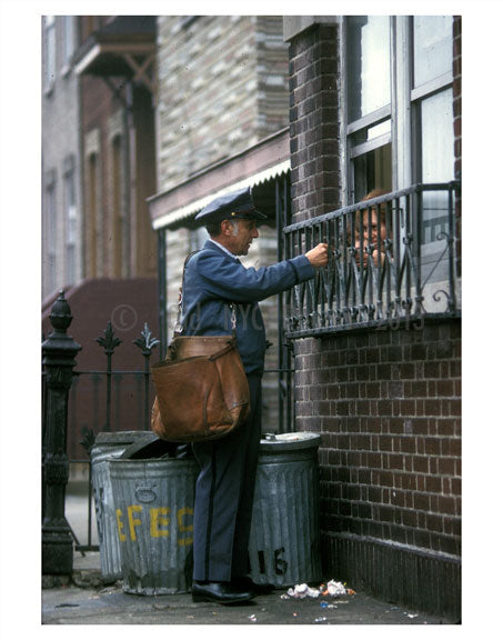 NYC Mailman Old Vintage Photos and Images