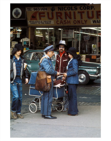 NYC Mailman 1970s A Old Vintage Photos and Images