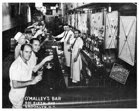 O Malleys Bar 501 5th Ave Brooklyn Old Vintage Photos and Images