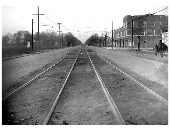 Ocean Ave  1924 - Looking North from Jerome Ave Old Vintage Photos and Images