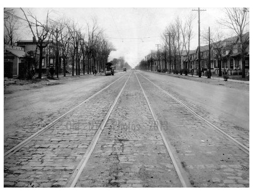 Ocean Ave  1924 - Looking South Old Vintage Photos and Images