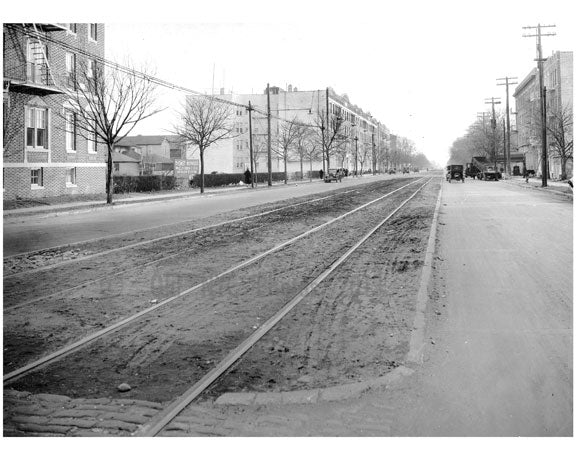 Ocean Ave Looking south from Ave J 1924 A Old Vintage Photos and Images