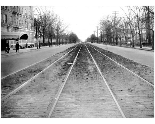 Ocean Ave Looking south from Ave K 1924 B Old Vintage Photos and Images
