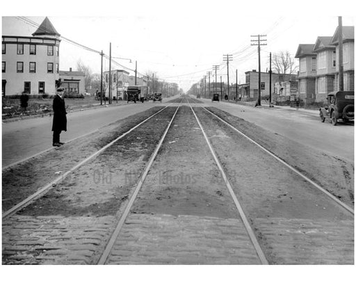 Ocean Ave Looking south from Ave M 1924 B Old Vintage Photos and Images