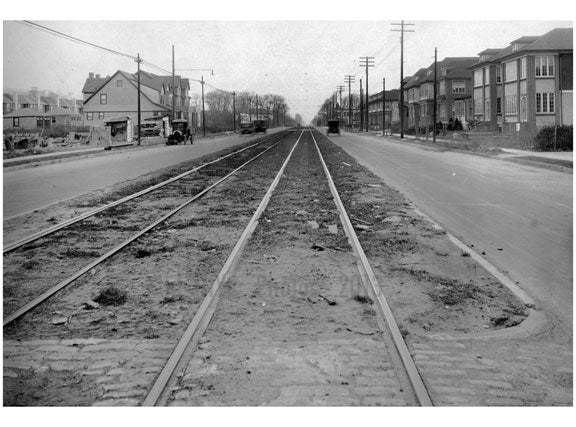 Ocean Ave Looking south from Ave N 1924 C Old Vintage Photos and Images