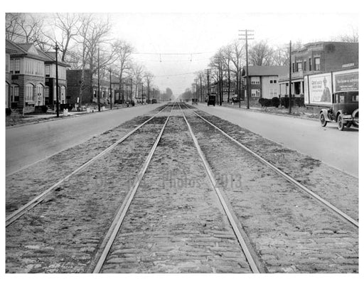 Ocean Ave Looking south from Ave O 1924 Old Vintage Photos and Images