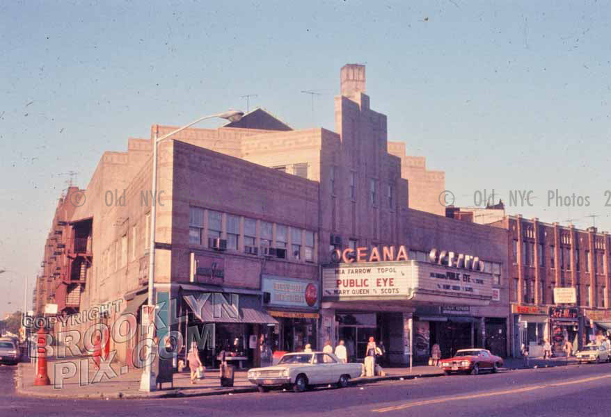 Oceana Theater, Brighton Beach Avenue, 1960s Old Vintage Photos and Images