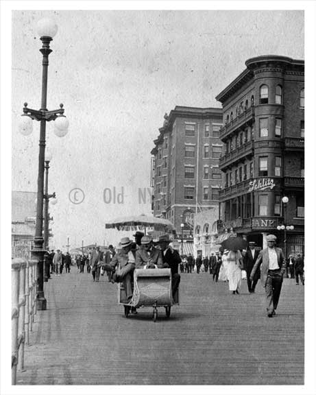 On the boardwalk Atlantic City 1914