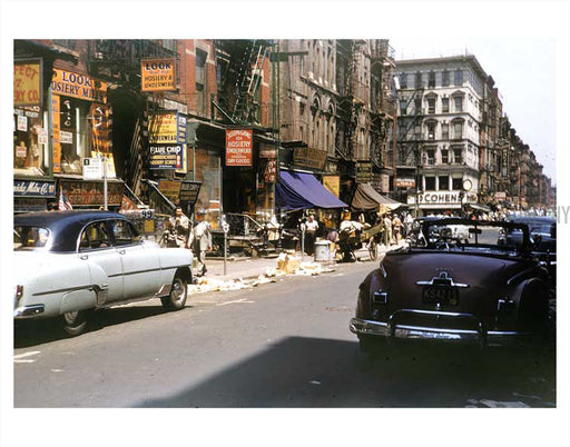 Orchard St. & Delancy St. NYNY Manhattan  Old Vintage Photos and Images