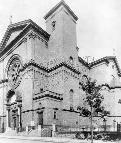 Our Lady of Lourdes Roman Catholic Church, DeSales Place Old Vintage Photos and Images