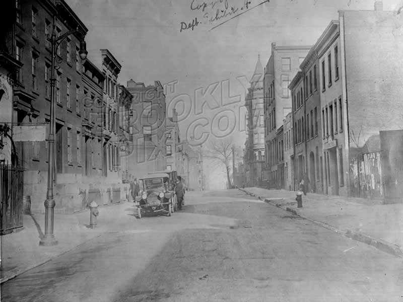 Pacific Street looking west to Clinton Street, 1918 Old Vintage Photos and Images