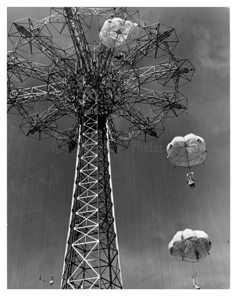 Parachute Jump A Old Vintage Photos and Images