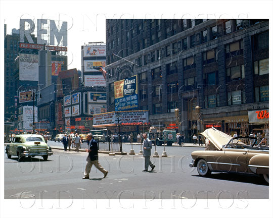 Paramount Theatre Times Square 1950s Old Vintage Photos and Images